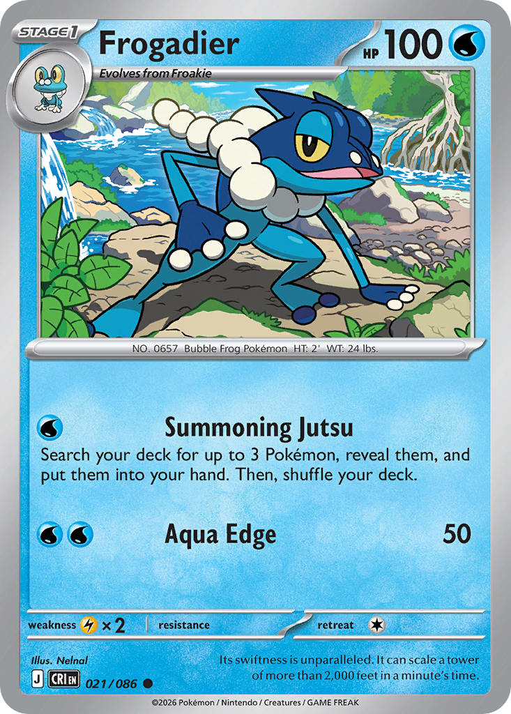 Frogadier - 021/086 - Common