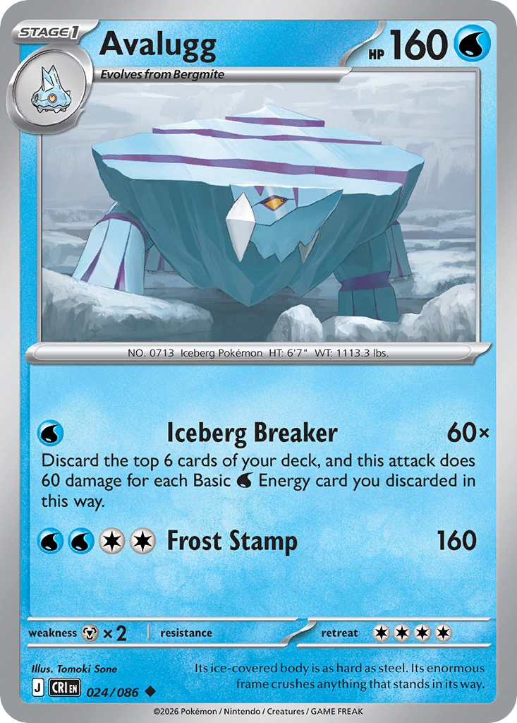 Avalugg - 024/086 - Uncommon