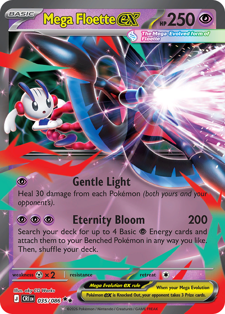 Mega-Floette-ex - 035/086 - Double Rare