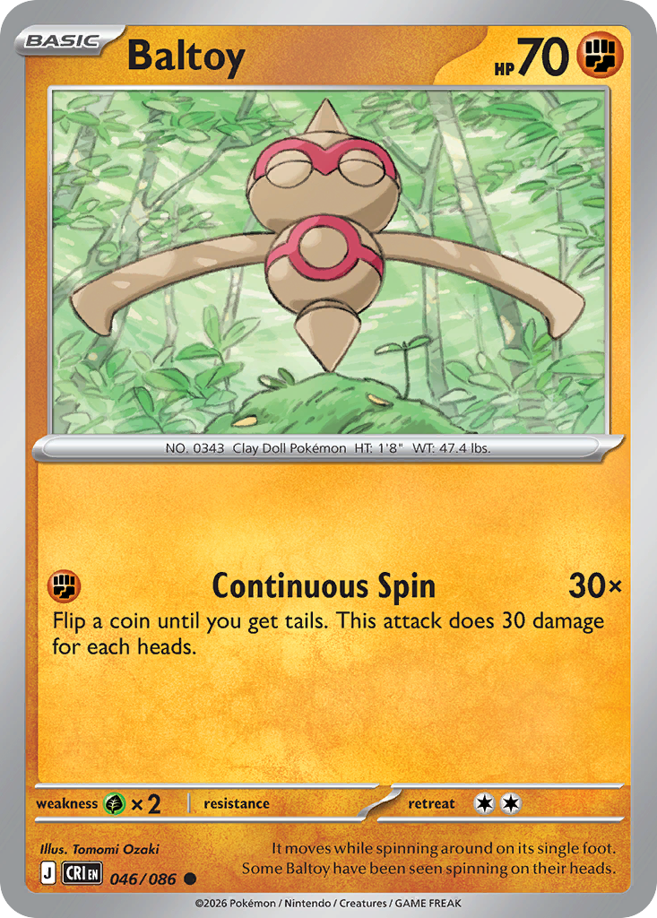 Baltoy - 046/086 - Common