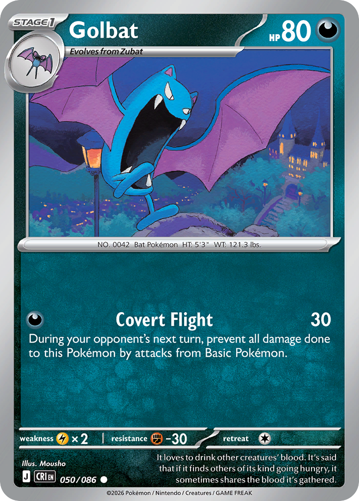 Golbat - 050/086 - Common