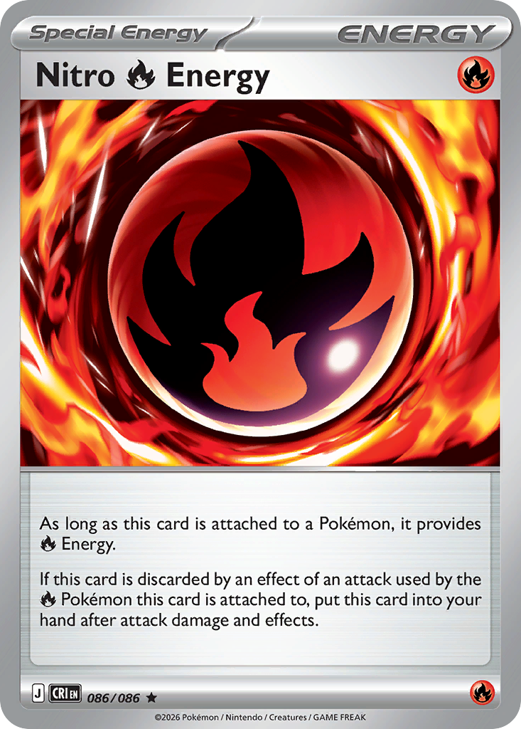Nitro-Fire-Energy - 086/086 - Holofoil - Rare