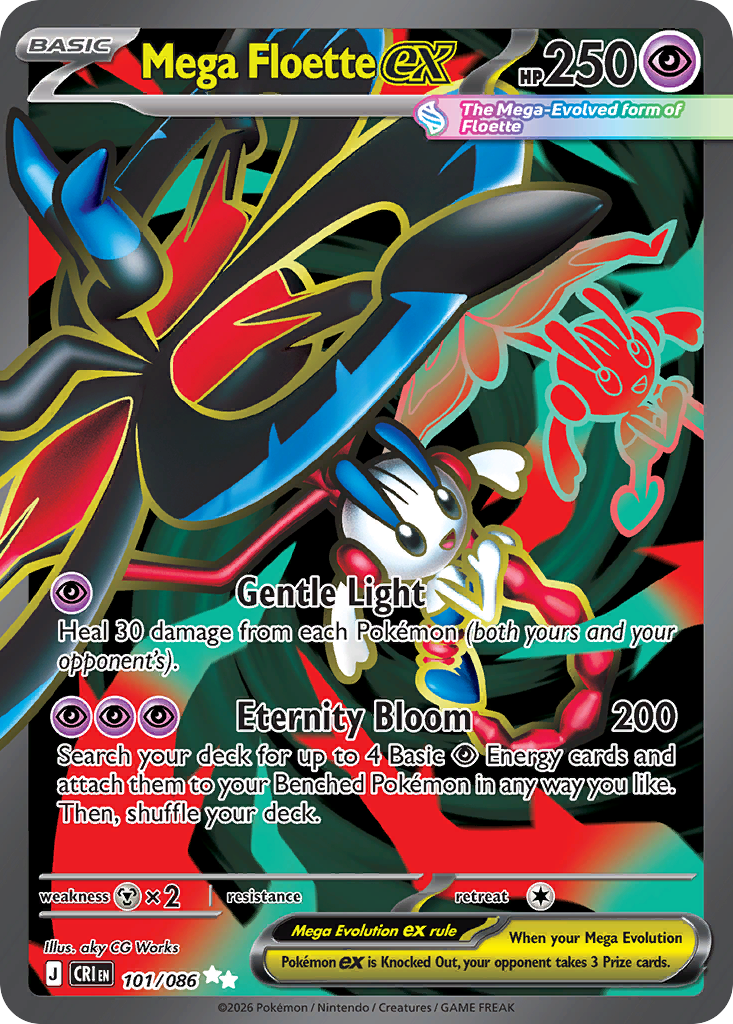 Mega-Floette-ex - 101/086 - Ultra Rare
