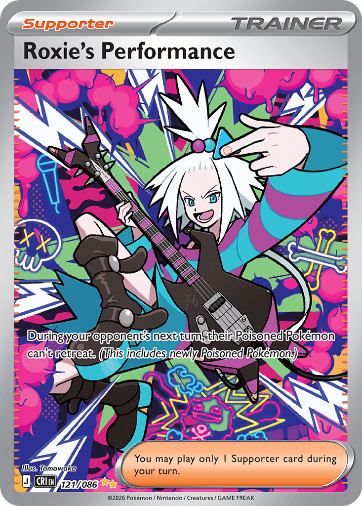 Roxie's-Performance - 121/086 - Special Illustration Rare