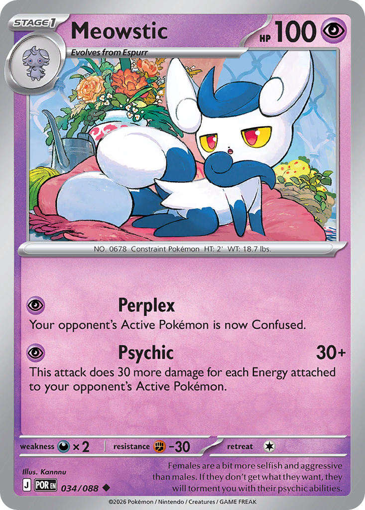 Meowstic - 034/088