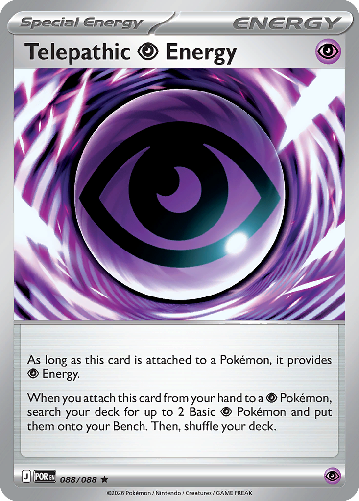 Telepathic Psychic Energy - 088/088 - Reverse Holofoil