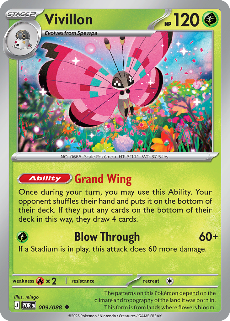 Vivillon - 009/088
