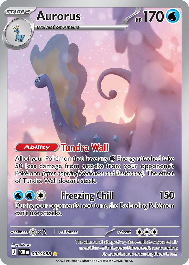 Aurorus - 092/088 - Illustration Rare