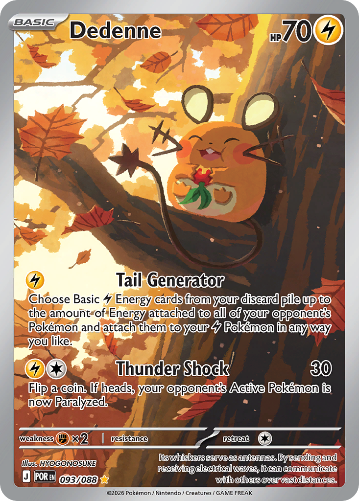 Dedenne - 093/088 - Illustration Rare