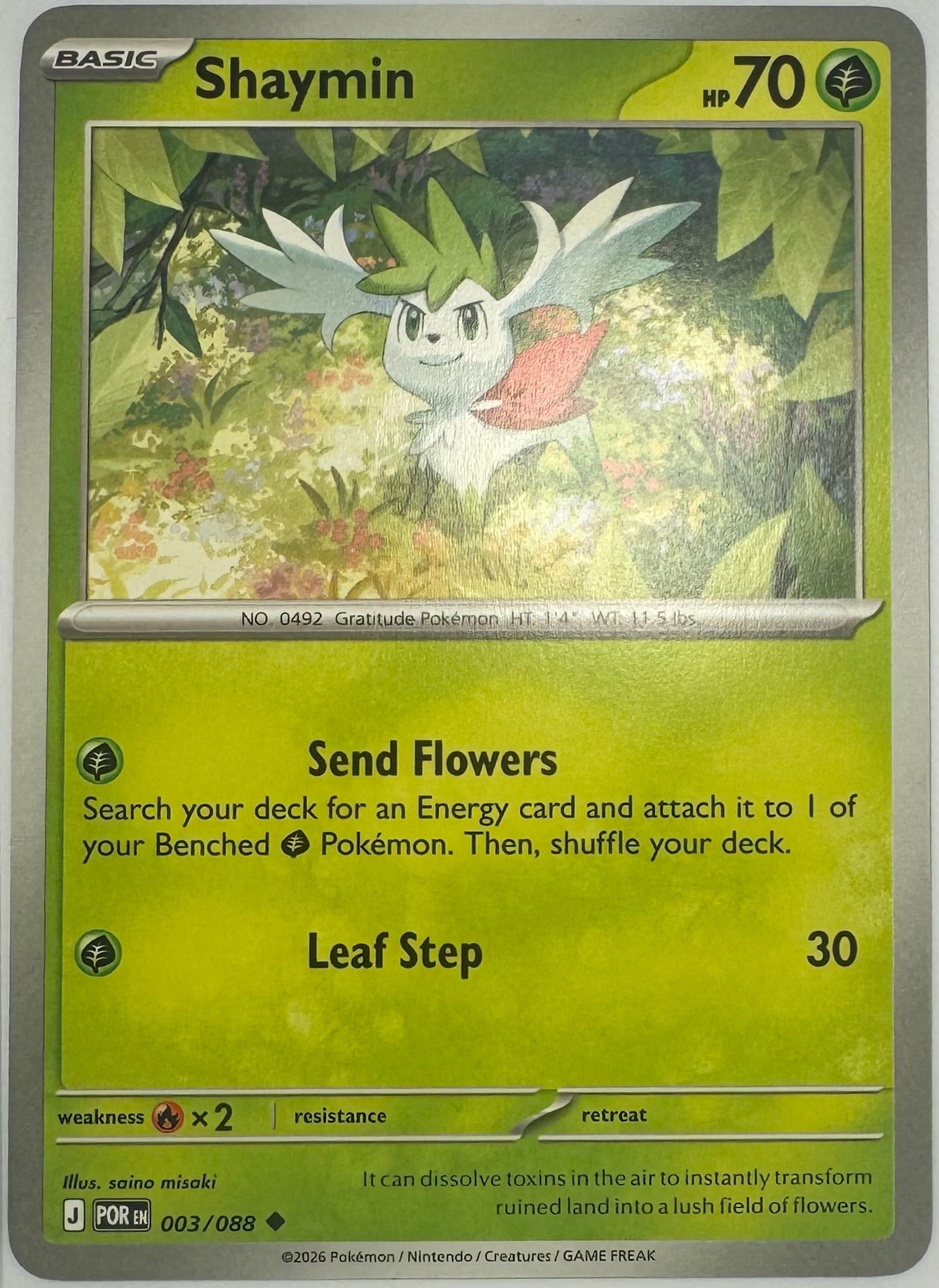 Shaymin - 003/088